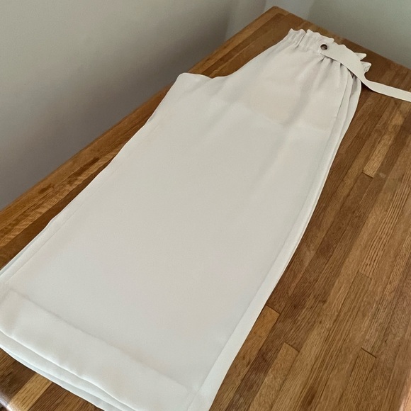 VINCE DRAPEY CREPE WIDE LEG PANTS - Picture 12 of 12